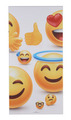 Akustikbillede Art-Acoustic emoji I 60 x 120 cm - hvid